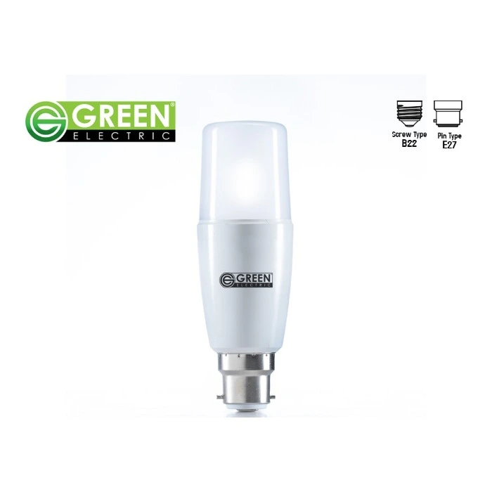 Led Tube Bulb Warm White Screw Type Green Electric